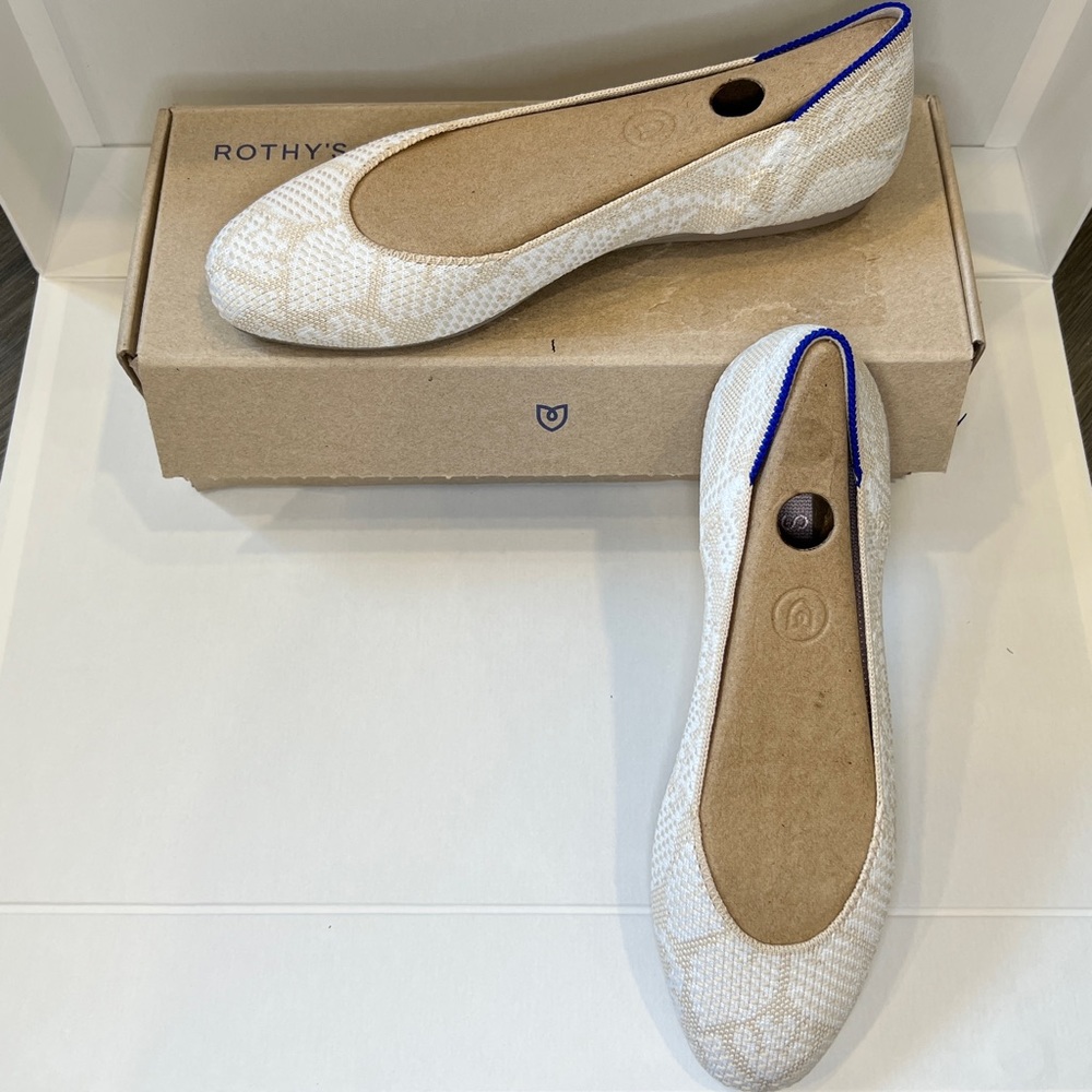 Rothy’s “The Square” in Lily size 7.5